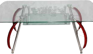 Mesa living Vidrio