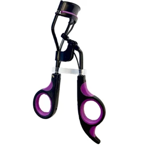 Rizador de Pestañas Negro con Morado